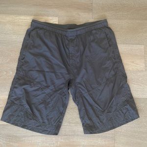 North Face gray hiking shorts